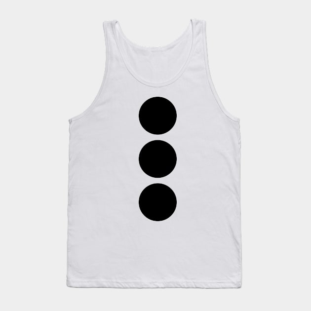 3 HOLE PUNCH Tank Top by dorfonb